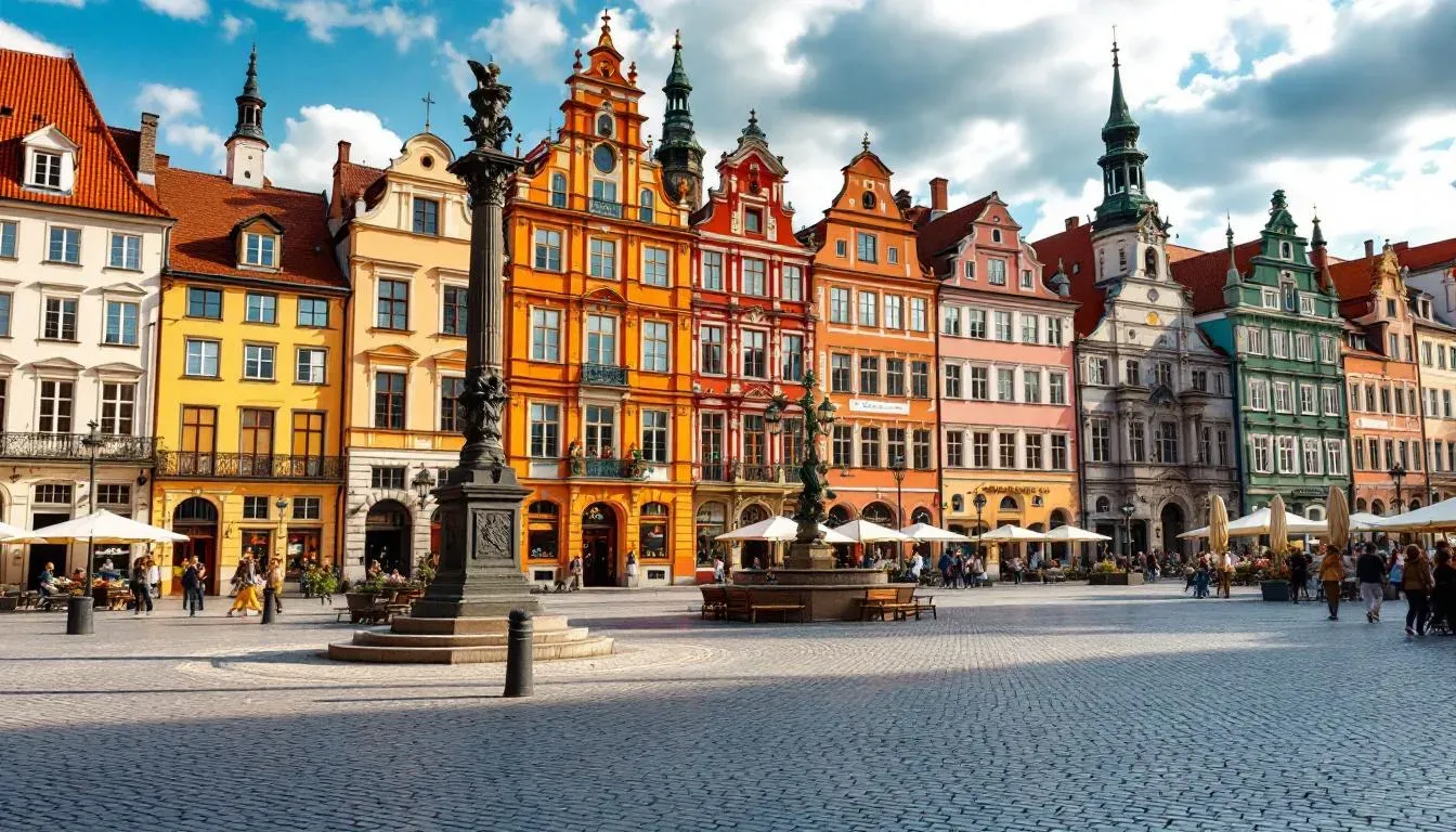 iconic landmark Warsaw - filming location in Poland