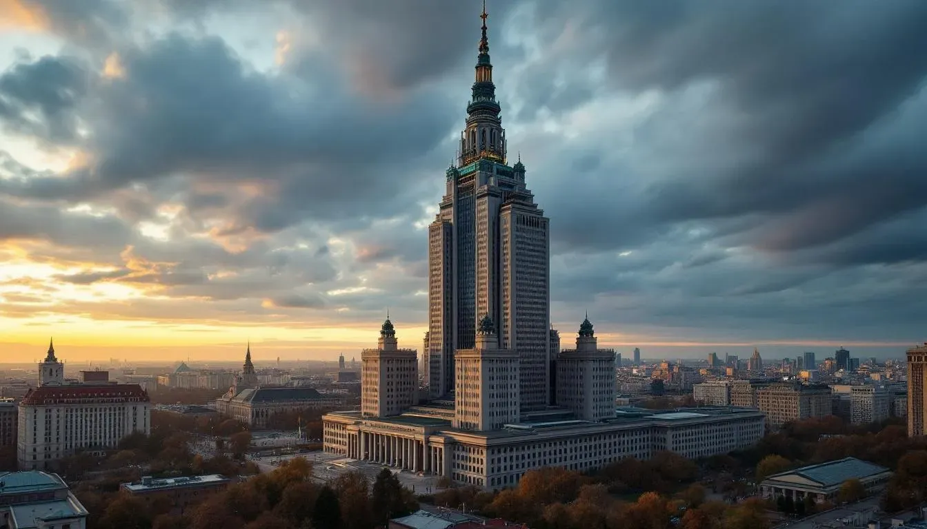 Filming location in Poland