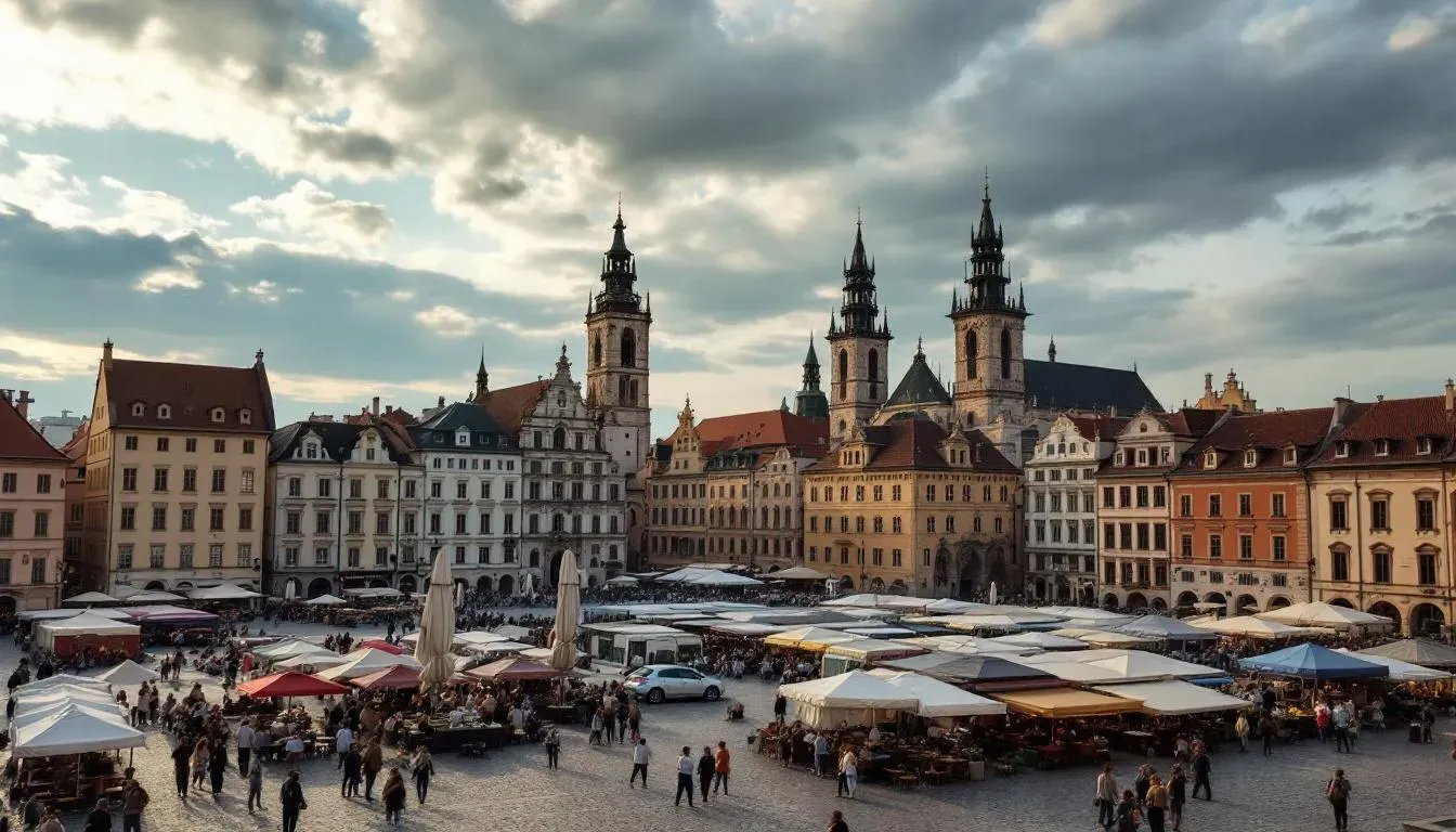 Main Market Square - filming location in Poland
