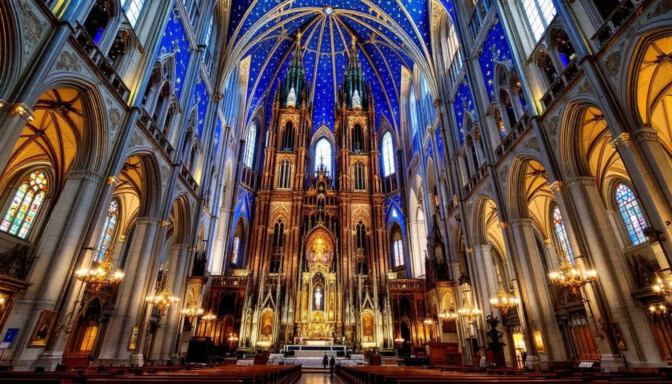 St Marys Basilica - filming location in Poland