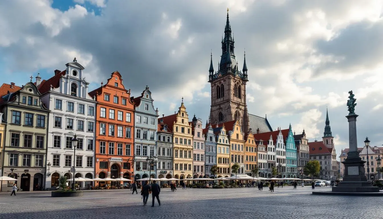 Filming in Wroclaw
